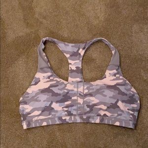Pink Camo Sports Bra
